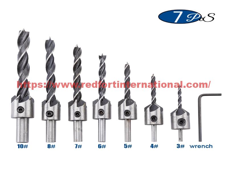 Flute CSK Wood HSS Drill Bit