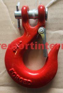 Clevis Slip Hook with Latch Red US Type in Kuwait | Buy Now
