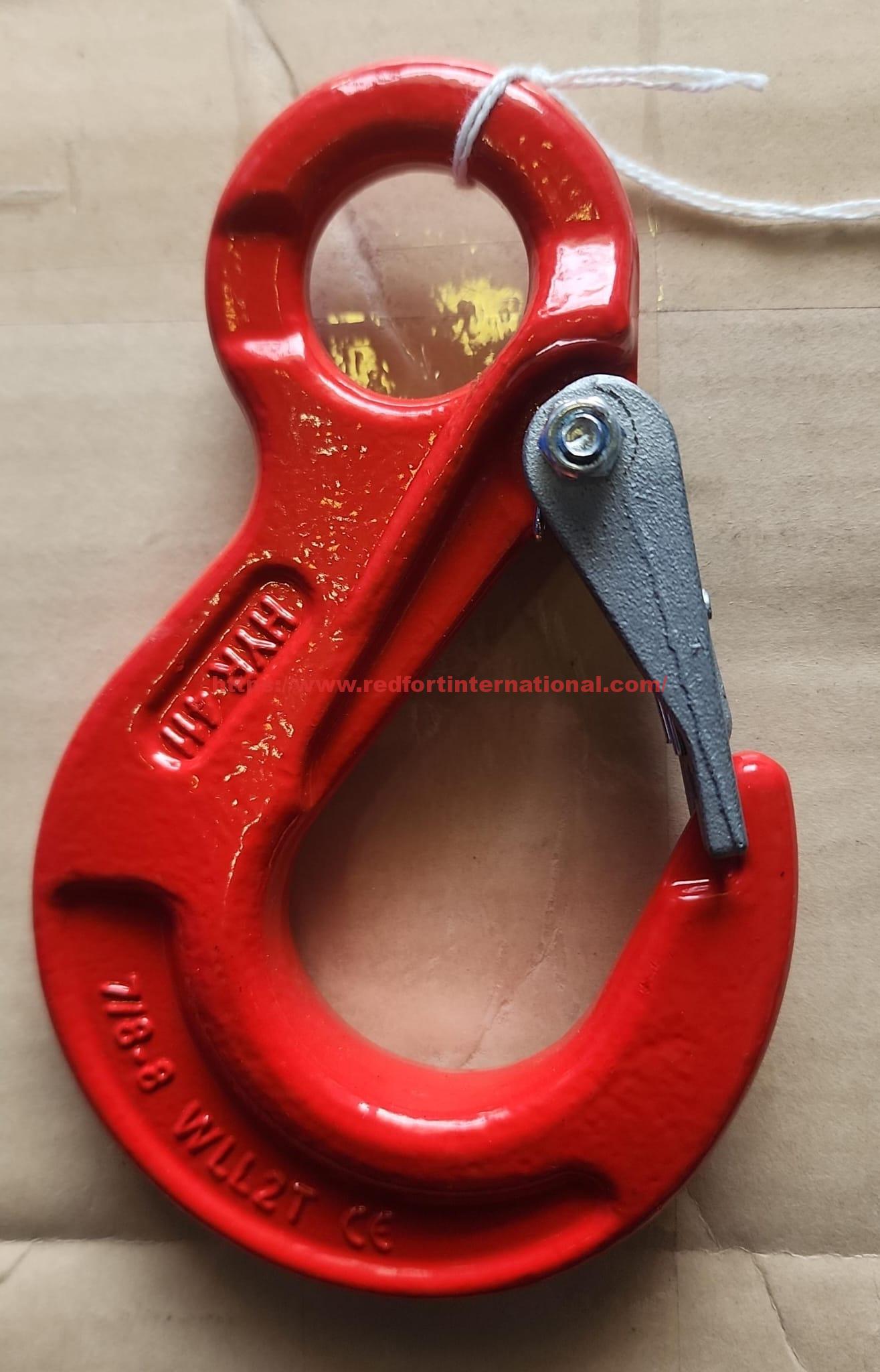 Eye Sling Hook With Latch G80 in Kuwait | Premium Lifting Hardware
