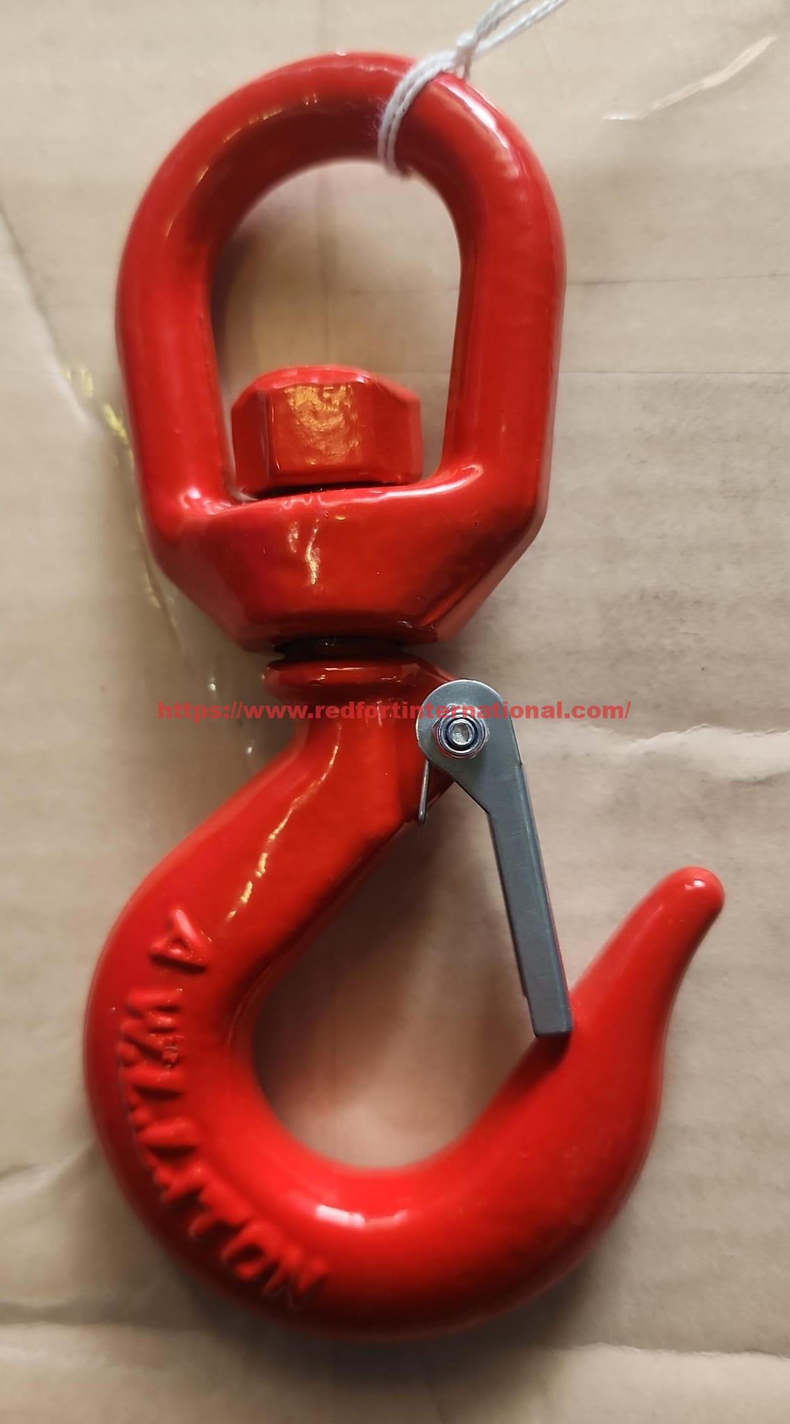 Swivel Hook Carbon Steel Red in Kuwait – Buy Online